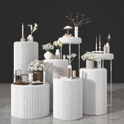 现代美陈展厅摆件