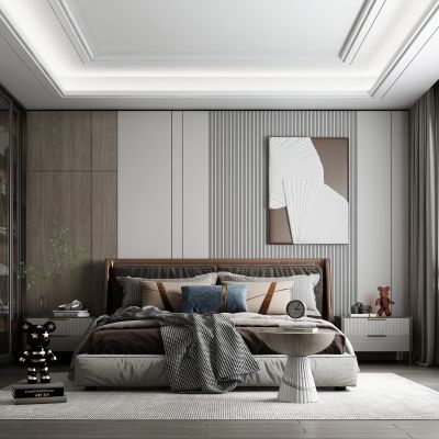 现代卧室