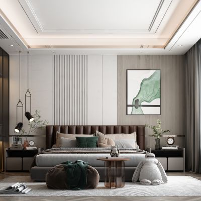 现代卧室