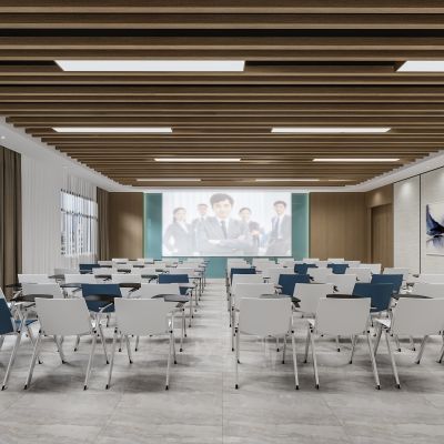 培训室3D模型