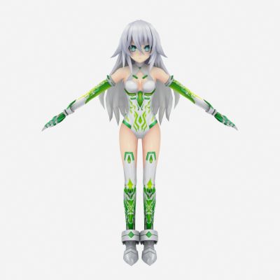 现代游戏角色 变装美女 