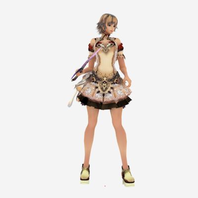 现代游戏角色 匕首美女 