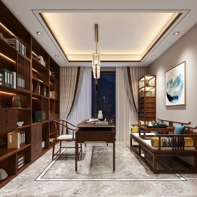 中式书房