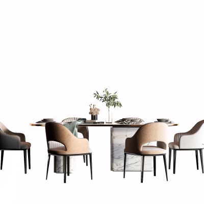 现代餐桌椅