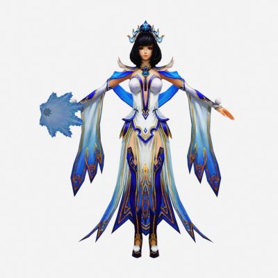 现代游戏角色 神仙美女 