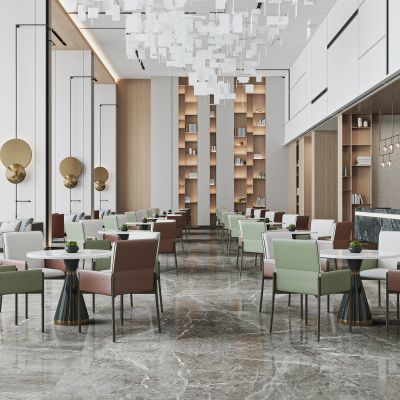 现代售楼处洽谈区