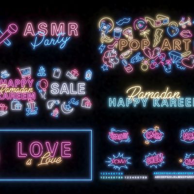 现代霓虹灯装饰灯
