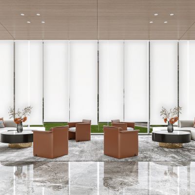 现代售楼处洽谈区