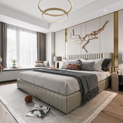 现代卧室