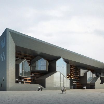 文体中心公建展览馆