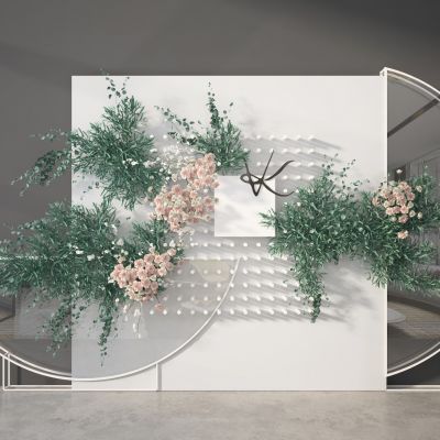 现代装饰植物墙