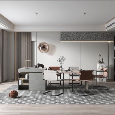 现代轻奢风格餐厅