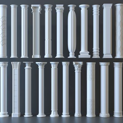 欧式石膏罗马柱