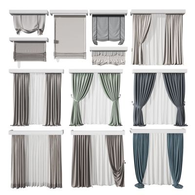 现代窗帘