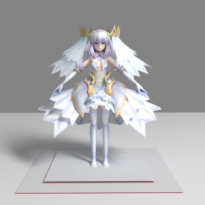 现代游戏角色 公主美女 