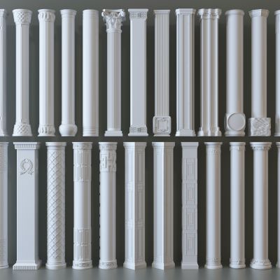 欧式石膏罗马柱