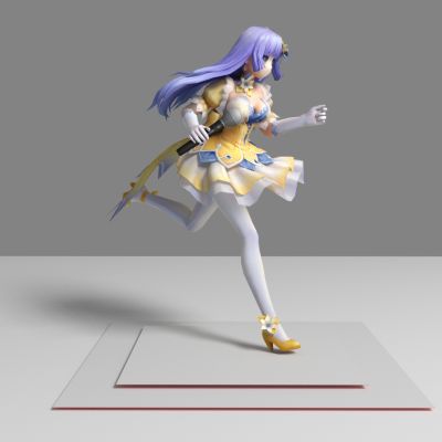 现代游戏角色 奔跑美女 