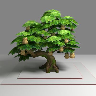 现代植物 人生果树木 