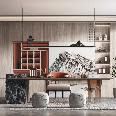 新中式风格茶室