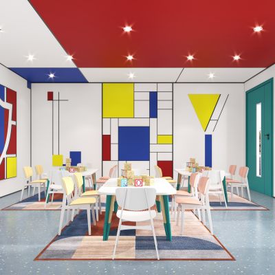 蒙德里安印象派美术教室