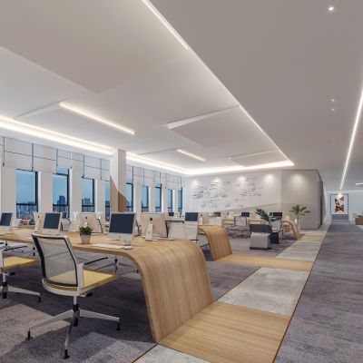 办公室3D模型