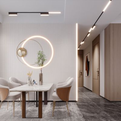 现代简约北欧轻奢餐厅