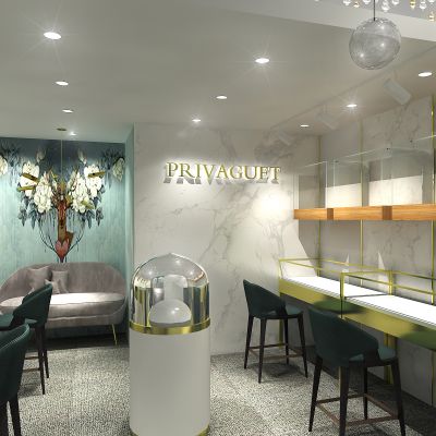 珠宝店 有门头3D模型