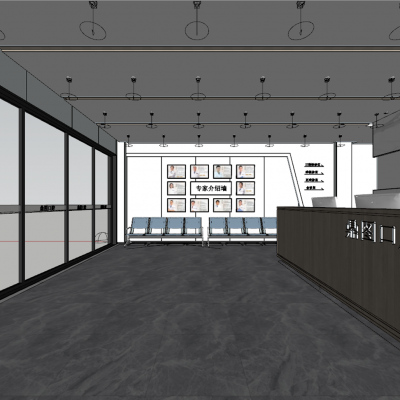 现代牙科口腔医院大厅