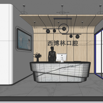 现代汉堡炸鸡店