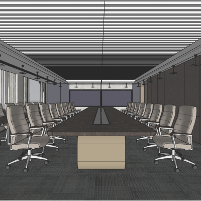 现代会议室