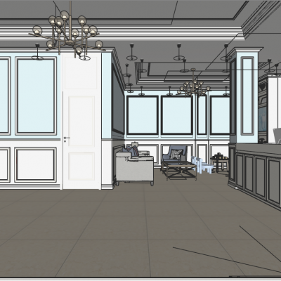 现代牙科口腔医院大厅