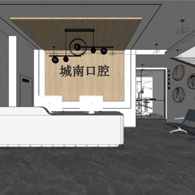 现代牙科口腔医院大厅