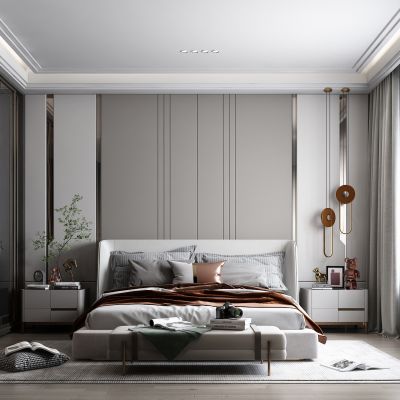 现代卧室