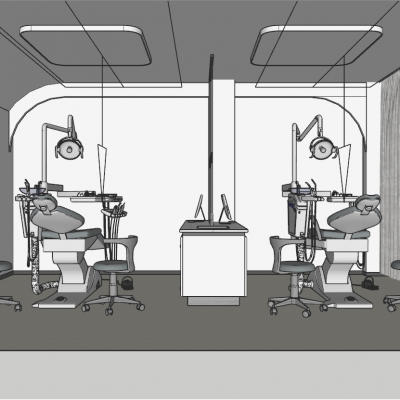 现代牙科口腔医院正畸诊室