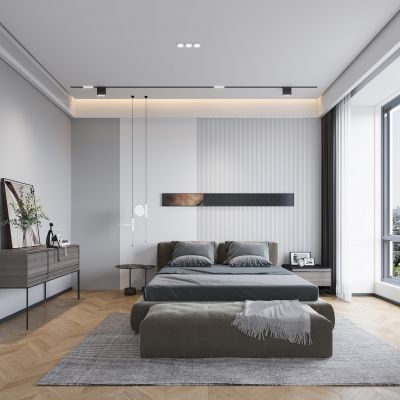 现代卧室