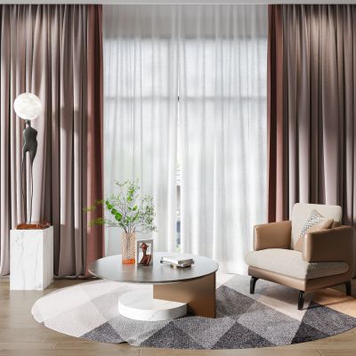 现代窗帘