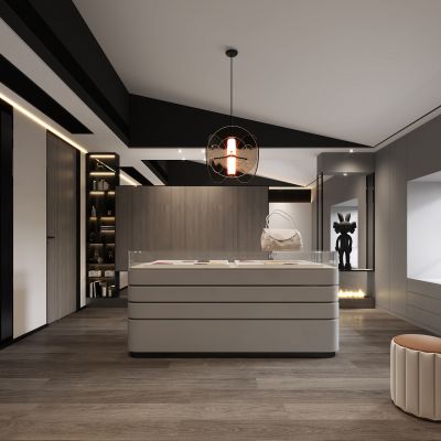 现代卧室，简约卧室，衣帽间，卧室，