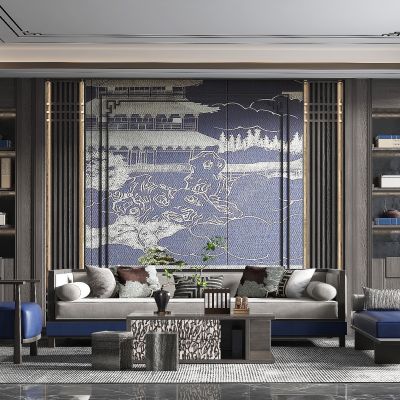 新中式风格客厅