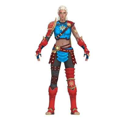 漫威风格女英雄 异能人 神奇队长