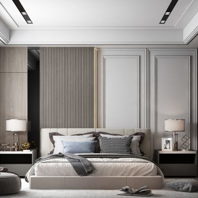 现代卧室