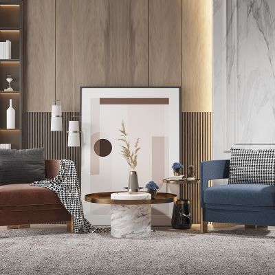 现代单人椅，沙发