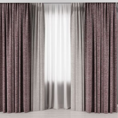 现代窗帘垂帘
