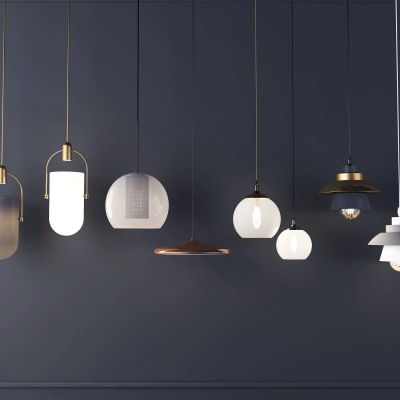 现代小吊灯组合