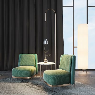 现代轻奢休闲椅