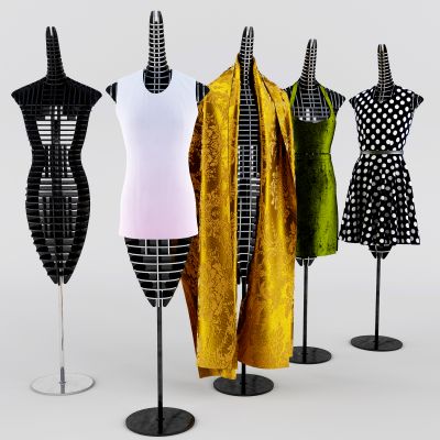 现代半身女士服装