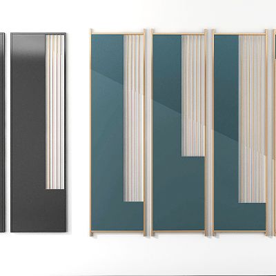 现代屏风隔断