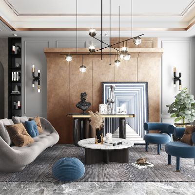后现代客厅
