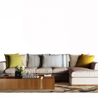 新中式转角沙发