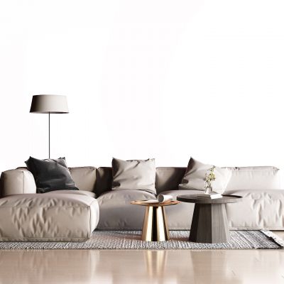 现代布艺沙发 转角沙发