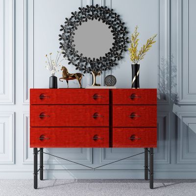 后现代轻奢玄关柜摆台